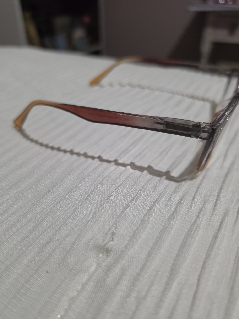 Purple And Orange Ombre Bluelight Reader Glasses Great Condition - Picture 5 of 5